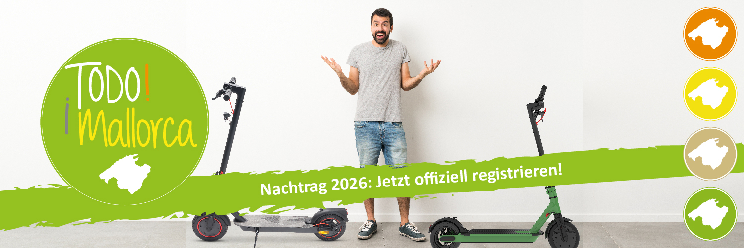 Nachtrag 2026: E-Scooter jetzt offiziell bei der DGT registrieren